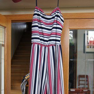 Striped Wide leg Pantsuit